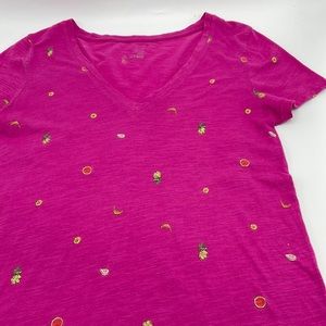 A.n.d.e a w y Pink Cotton Top